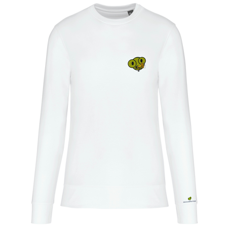 Influent - Sweat écoresponsable, à col rond, unisexe personnalisé brodé 